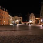 Schmalkalden Altmarkt bei Nacht