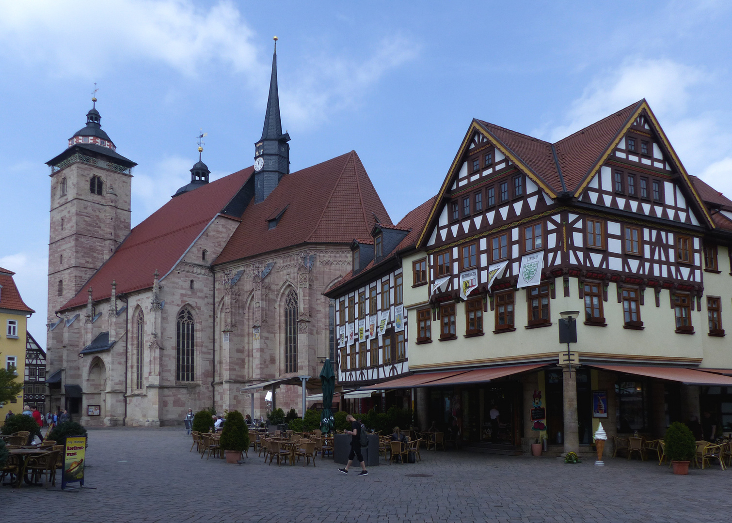 Schmalkalden am Altmarkt Foto &amp; Bild Bilder auf