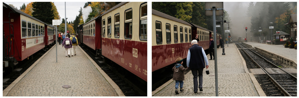 Schmalspur Bahnhof DreiAnnenHohne