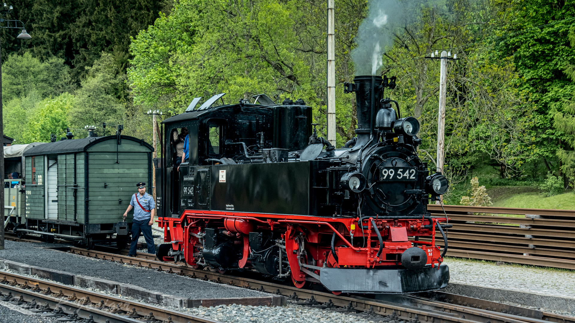 Schmalspur-Dampf-Nostalgie Preßnitztalbahn