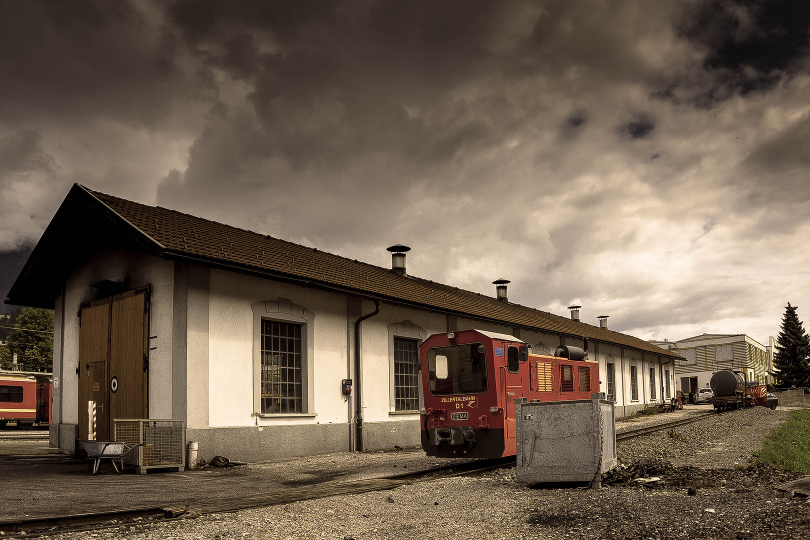 Schmalspur - Maschinenhalle