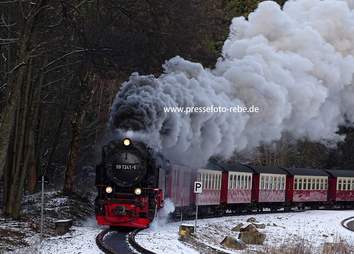 Schmalspurbahn am Brocken