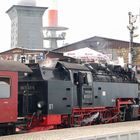 Schmalspurbahn Brocken 997241 Neubaulokomotive der Deutschen Reichsbahn