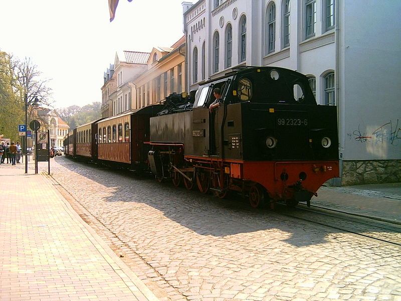 Schmalspurbahn "Molli" in Bad Doberan-Stadtmitte