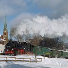 Schmalspurdampf im Erzgebirge