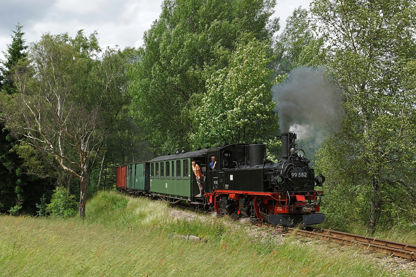 Schmalspurromantik in Schönheide