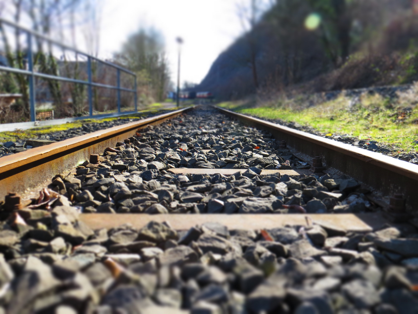 Schmalspurschienen der Brohltalbahn