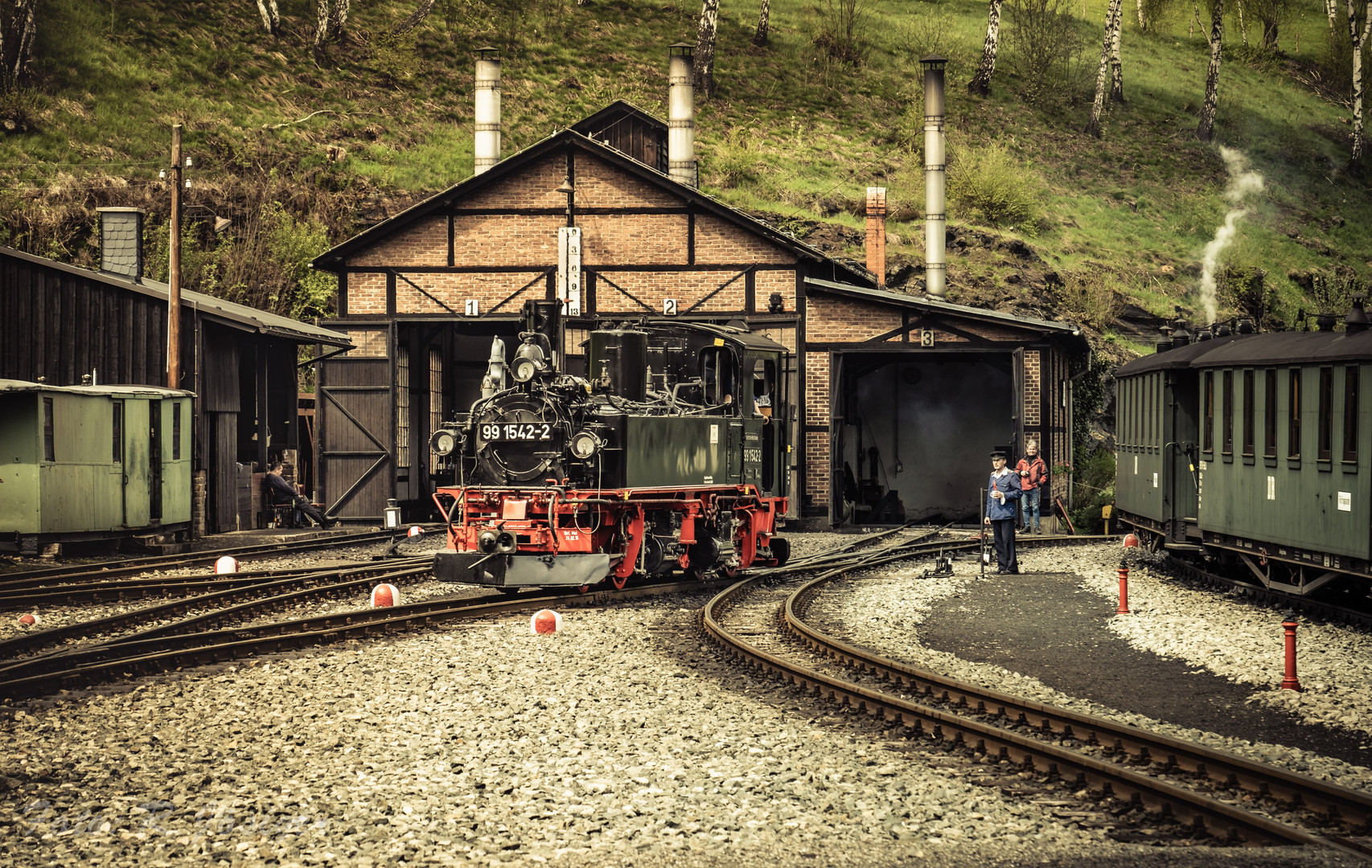 Schmalspurzauber im Erzgebirge