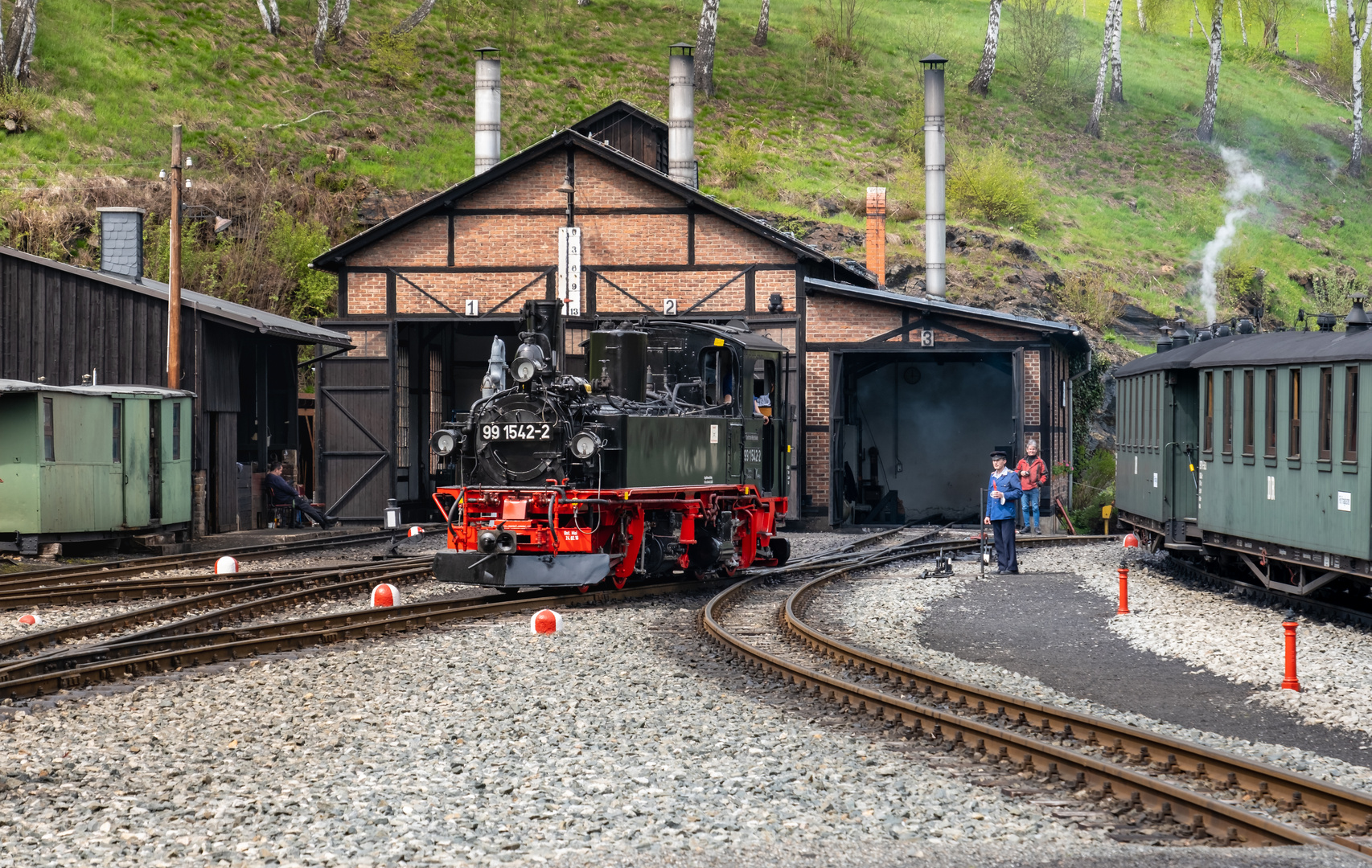 Schmalspurzauber im Erzgebirge