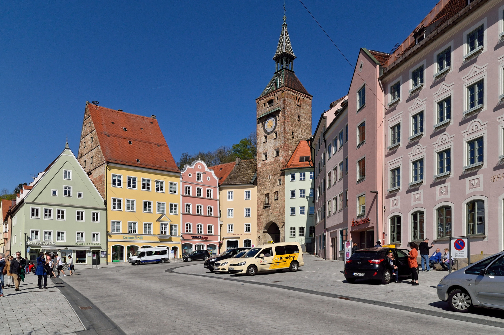 Schmalzturm, Hauptplatz, Landsberg am Lech, Mai 2016