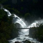 Schmelzwasserabfluss vom Briksdalsbreen