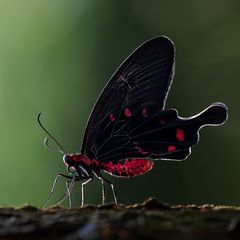 	Schmetterling im Gegenlicht 