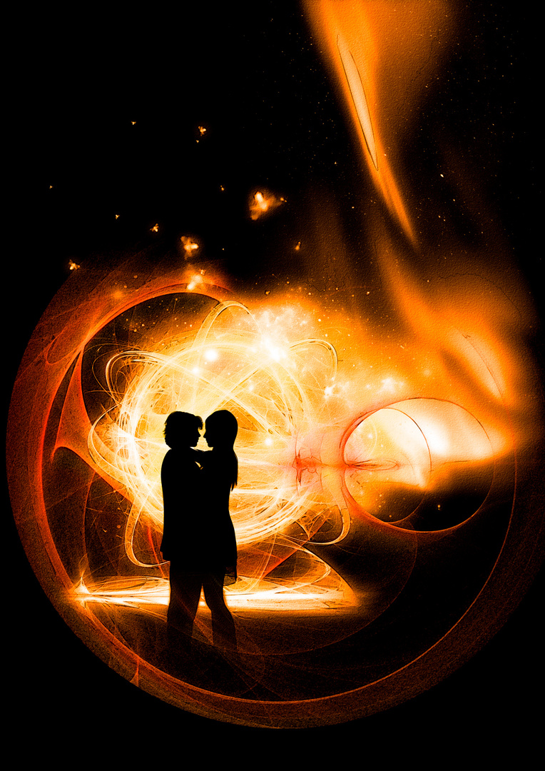 Schmetterlinge Im Bauch Foto Bild Fotomontage Emotionen Fantasy Mystery Bilder Auf Fotocommunity