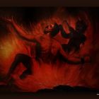 Schmoren i.d. Hölle - Gemäldeausschnitt
