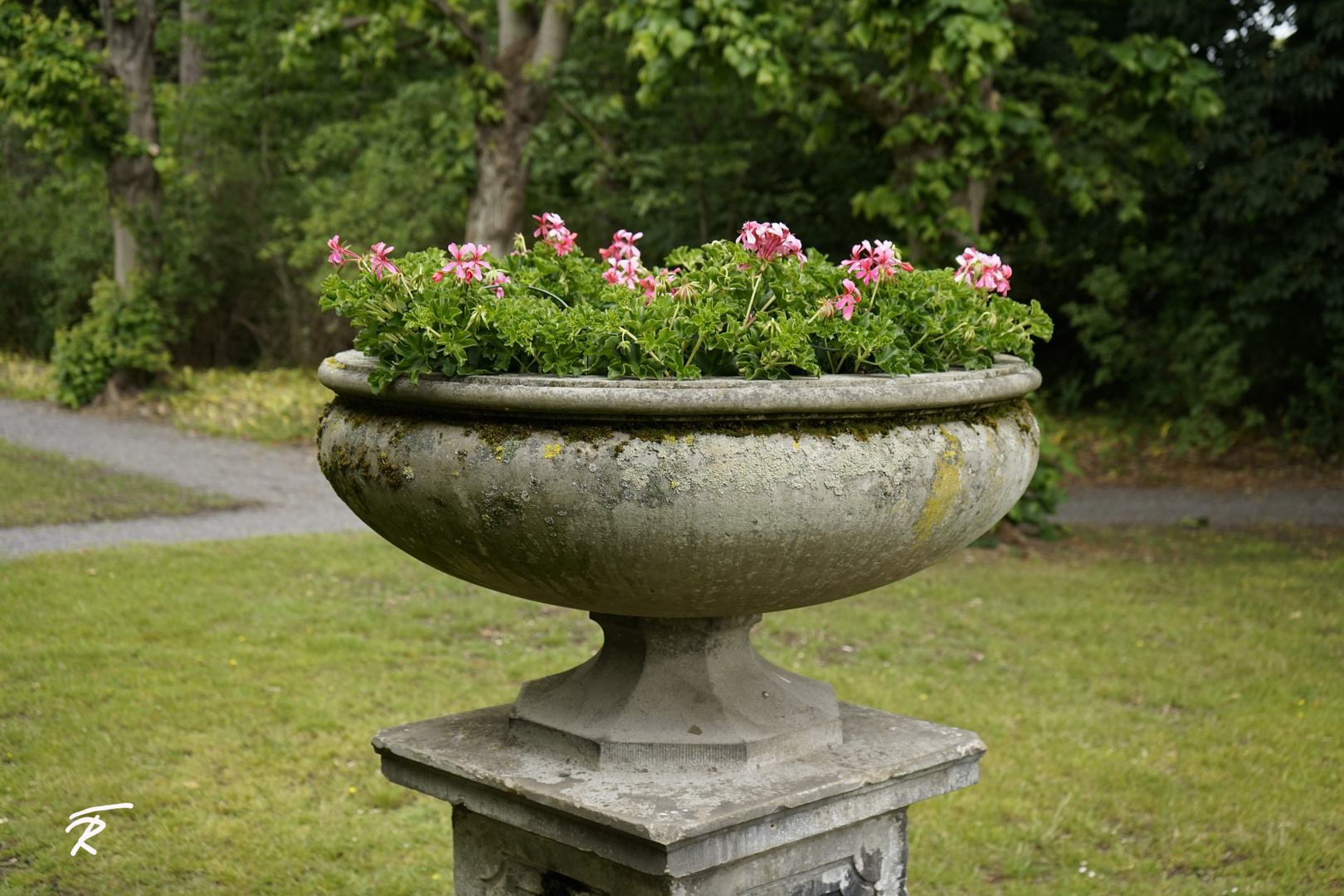 Schmuckes Ambiente im Schlosspark 