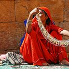 Schmuckverkäuferin, Jodhpur, Indien