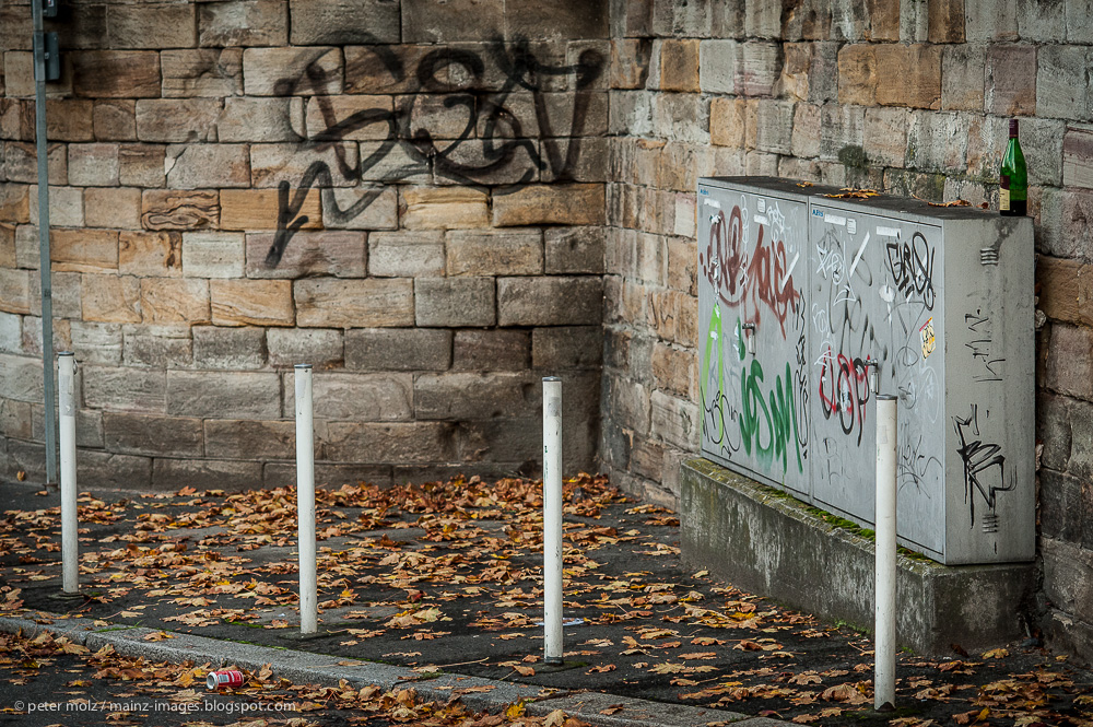 Schmuddelecke im Herbst