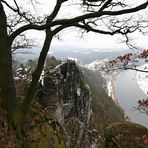 Schmuddelwetter an der Bastei..