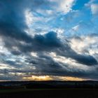 Schmuddelwetter über dem Maintal