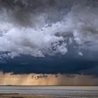 Schmuddelwetter über Neuwerk