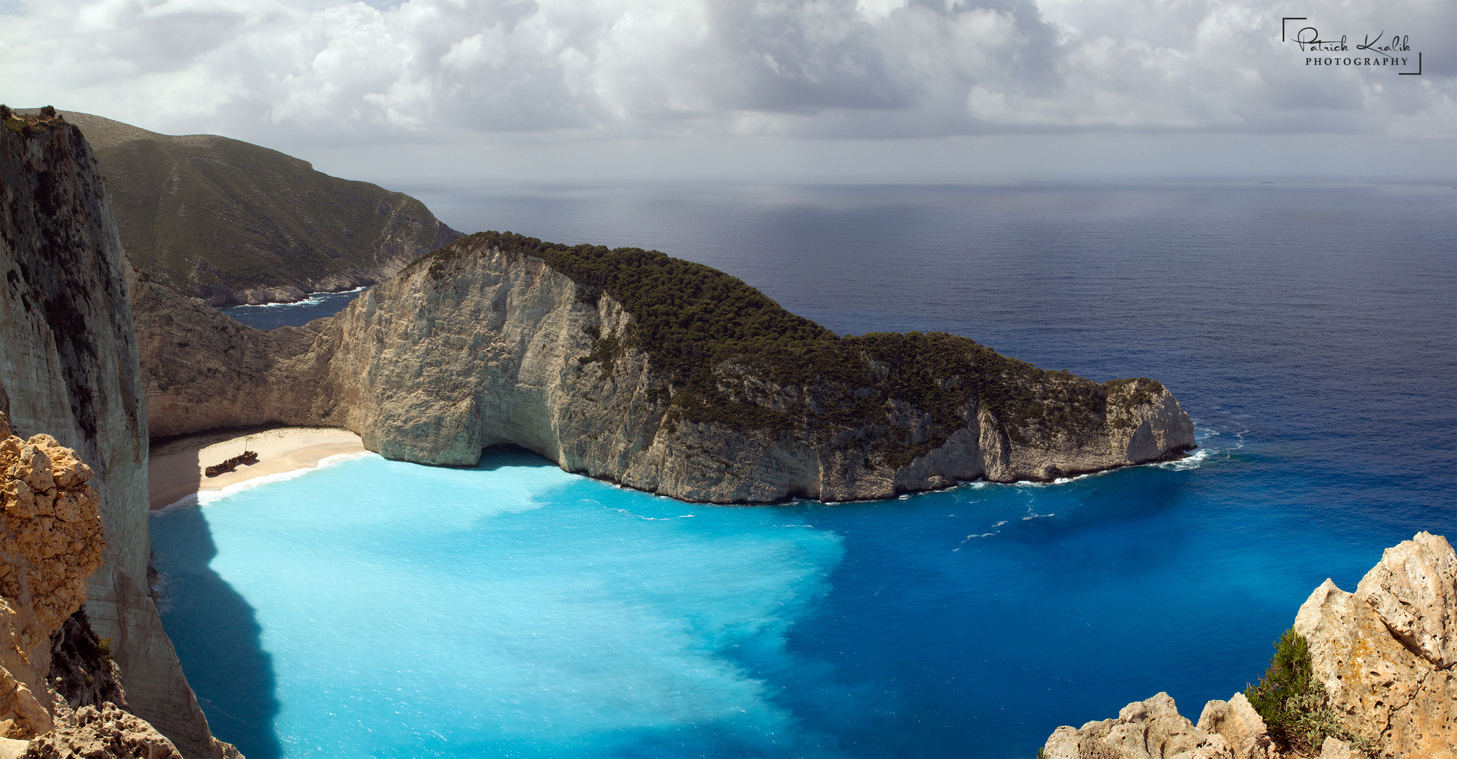 Schmuggler Wrack am Navagio Beach