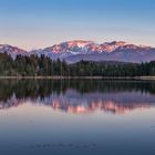 Schmuttersee am Abend