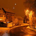 Schnaittach, Nürnberger Strasse, Franken, Winter, Schneefall