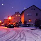 Schnaittach Winter Schnee Abendstimmung