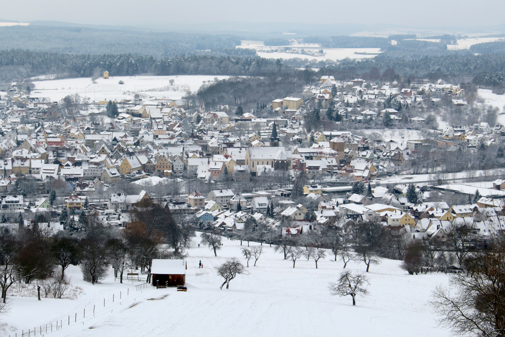 Schnaittach, Winter, Schnee