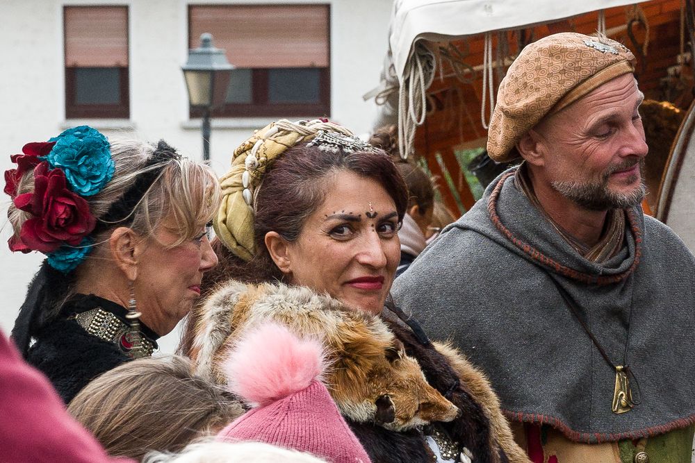 Schnappschuß auf dem Mittelaltermarkt