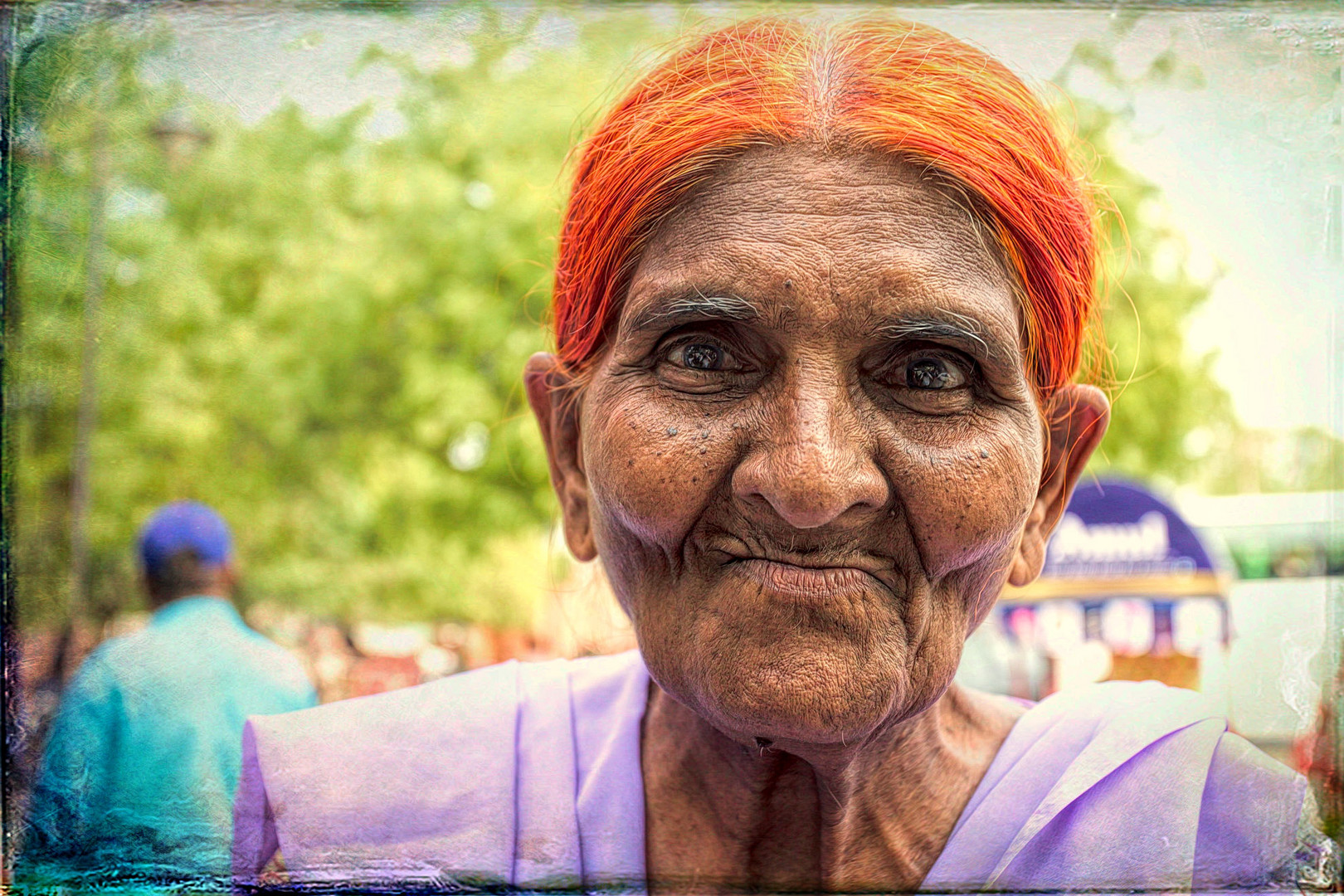 Schnappschuss aus Agra, Indien