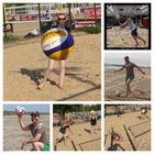 Schnappschuss beim Beach-Volleyball