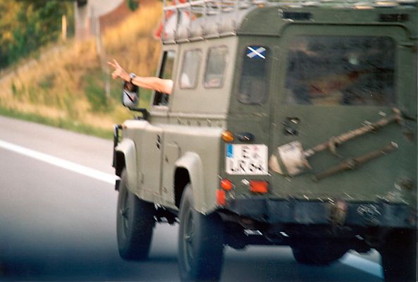 Schnappschuss für Defender-Liebhaber