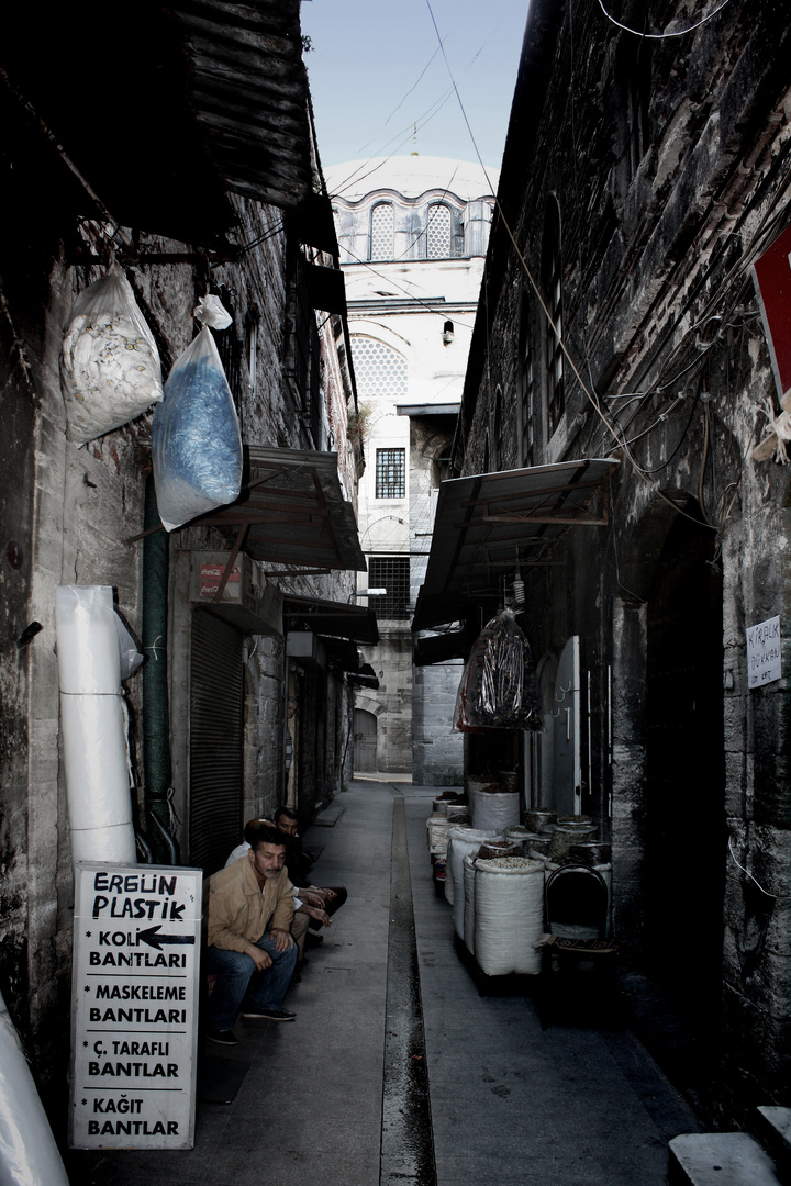 Schnappschuss Gasse Istanbul