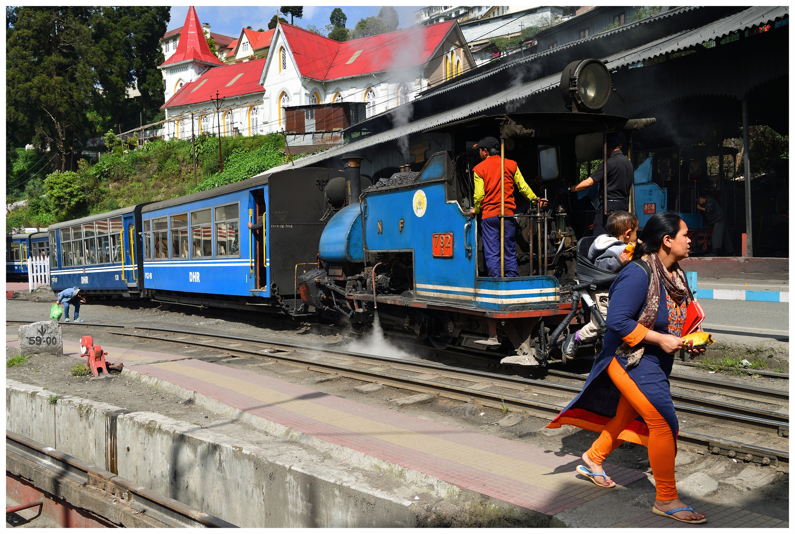 Schnappschuß in Darjeeling