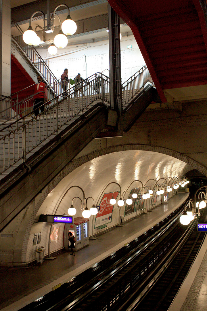 Schnappschuss Metro 2, Paris