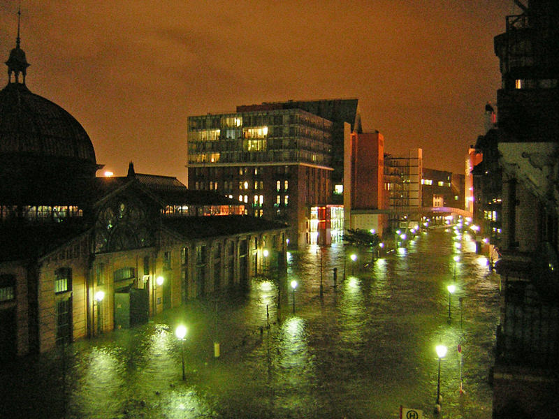 Schnapschuss vom Hochwasser 2