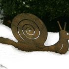 Schnecke im Schnee