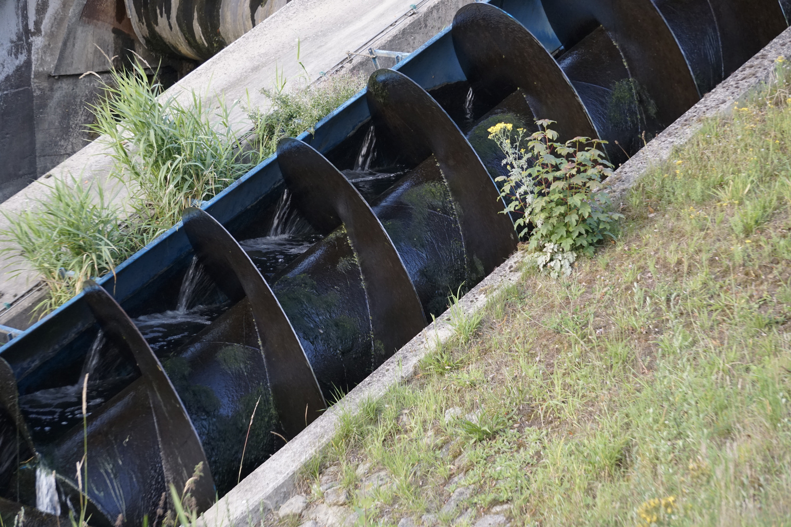 Schneckenkraftwerk in Rhede