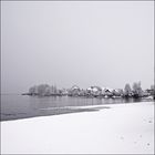 Schnee am Bodensee