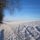 Schnee am Fusse der Schwäbischen Alb