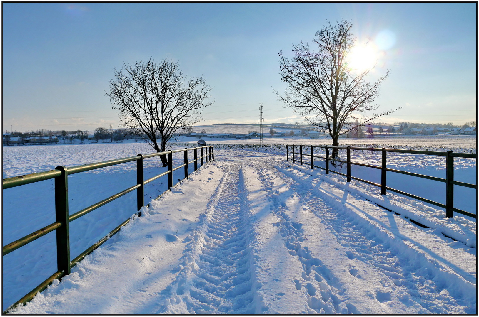 Schnee am Katzenberg