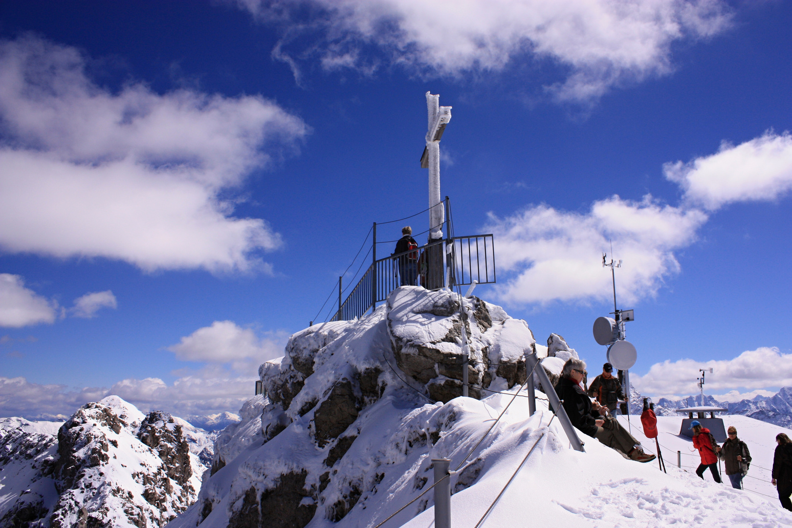 Schnee am Nebelhorn