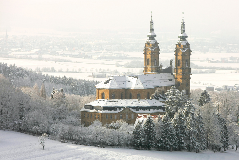 Schnee am Obermain