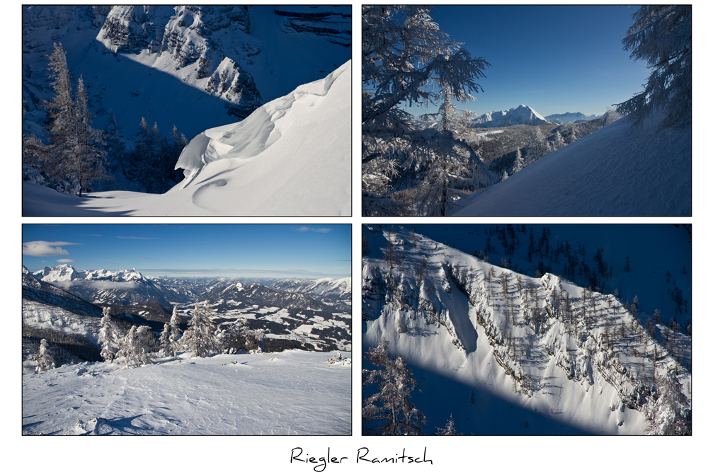 Schnee am Riegler Ramitsch