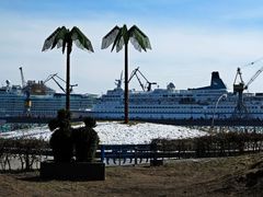 Schnee am Südseestrand