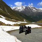 Schnee am Timmelsjoch 9.6.2014