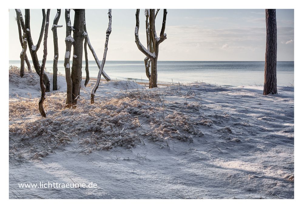 Schnee am Weststrand 2