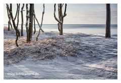 Schnee am Weststrand 2