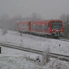 Schnee an der Zollernbahn